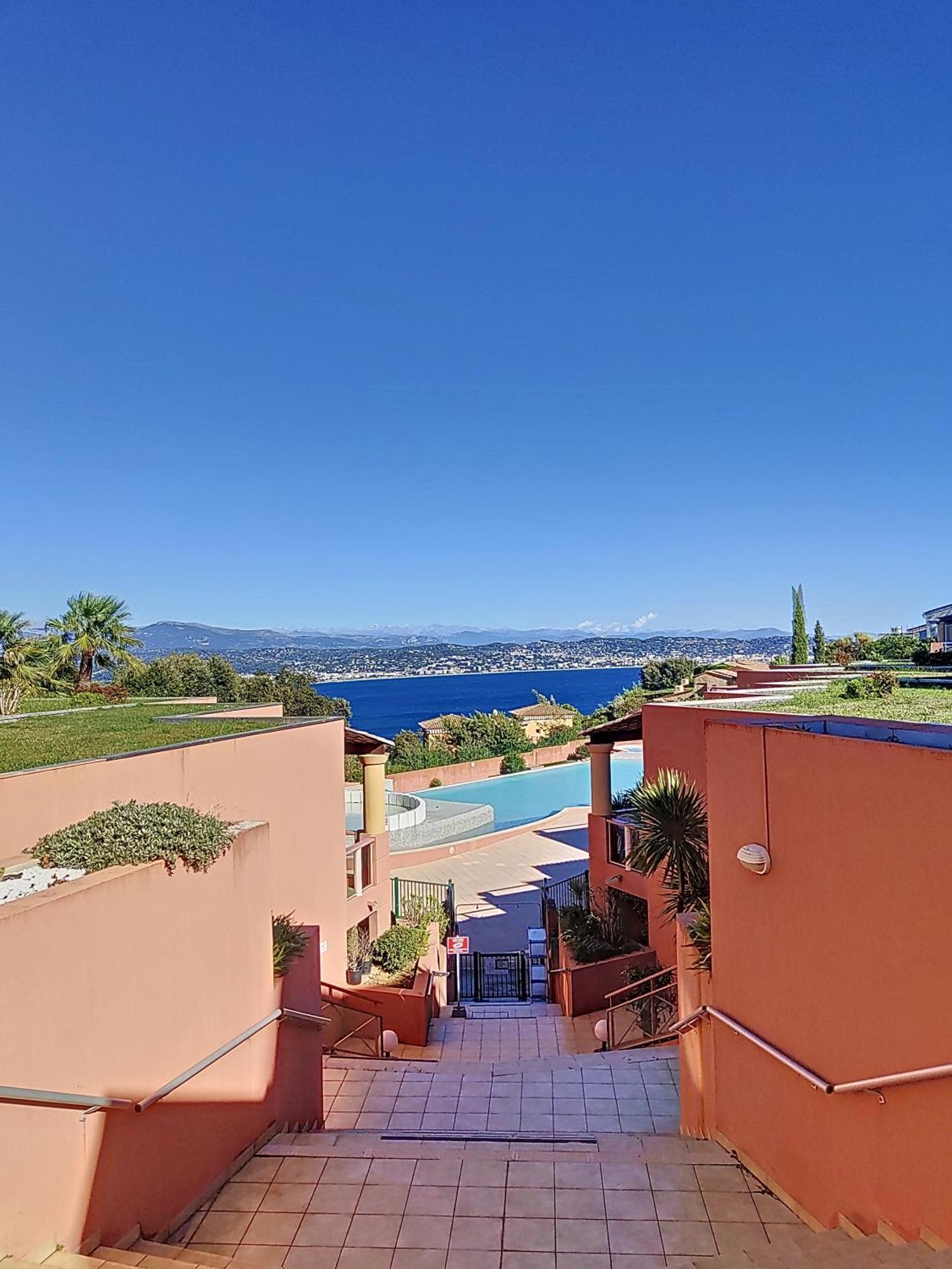 Apartament Vue Mer, Piscine, Free Parking Théoule-sur-Mer Zewnętrze zdjęcie