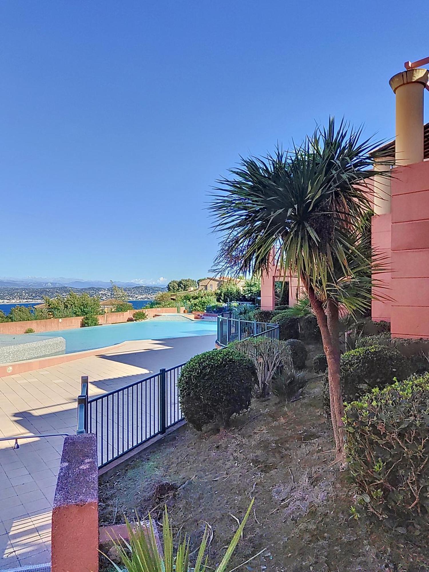 Apartament Vue Mer, Piscine, Free Parking Théoule-sur-Mer Zewnętrze zdjęcie